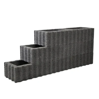 Afbeelding van Redsun Resupor Kubusflor 30x40x25 Cm Zwart