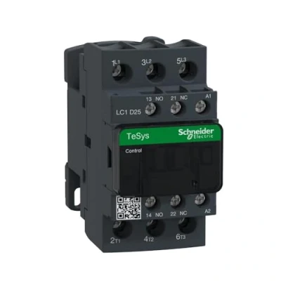 Afbeelding van Schneider Electric LC1D25F7 TeSys D, contact, 3P AC 3, 440 V 25 A, spoel 110