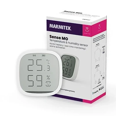Afbeelding van Marmitek Hygrometer binnen Sense MO Zigbee 3.0 Luchtvochtigheidsmeter Hydrometer