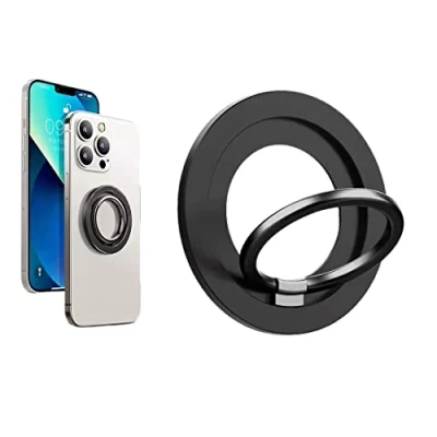 Afbeelding van Magnetische mobiele telefoonringhouder voor MagSafe, 360 verstelbare vingerring grip en standaard iPhone 14 13 12 serie MagSafe accessoires