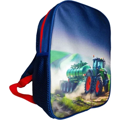 Afbeelding van School rugtas tractor rugzak trekker kind peuter Tas Heel mooi en goede kwaliteit!