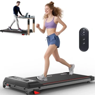Afbeelding van CharonFit Loopband voor thuis wandelpad: met 2,25 pk motor, 100 kg gewichtscapaciteit en 4% helling P100 1 6 km/h
