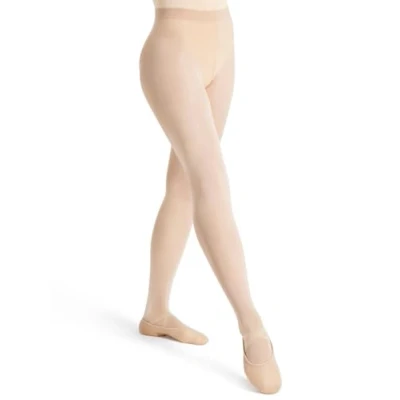 Afbeelding van Capezio Ultrazachte overgangssight met zelfgebreide tailleband voor dames, verpakking van 1 stuks, porselein, S/M