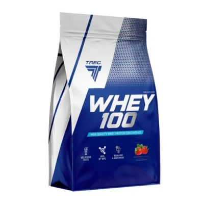 Afbeelding van Whey 100 (Trec Nutrition) 900g Strawberry