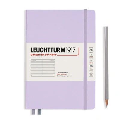 Afbeelding van Leuchtturm Lilac, Medium (A5), 251 p., ruled