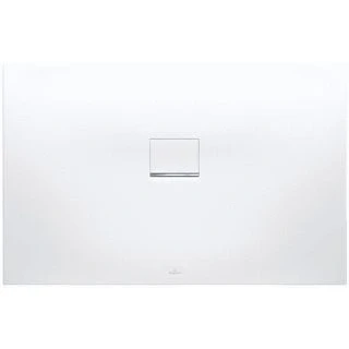 Afbeelding van Villeroy en boch squaro infinity douchebak universeel in te bouwen anti slip 1200 x 900 40mm steen wit udq1290sqi2v rw