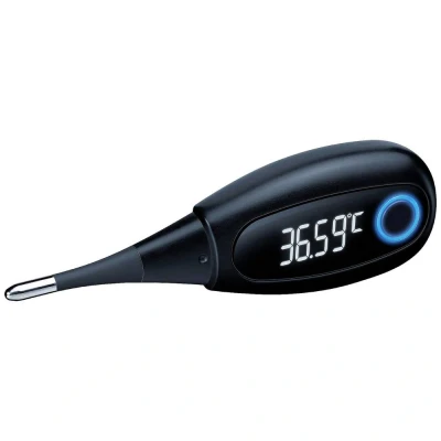 Afbeelding van Beurer OT 30 Bluetooth® Ovulatiethermometer Ovy app Oraal en vaginaal Geheugenplaatsen Automatische uitschakeling Akoestisch eindsignaal Flexibele punt 5 Jaar garantie