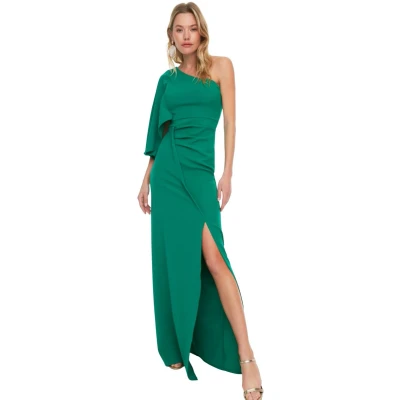 Afbeelding van Trendyol TPRSS20AE0049 Volwassenen Vrouwen Single pack Smaragdgroen 34