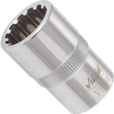 Afbeelding van VIGOR V1994 Dop (zeskant) Dopsleutelinzetstuk 16 mm 1/2 (12.5 mm)