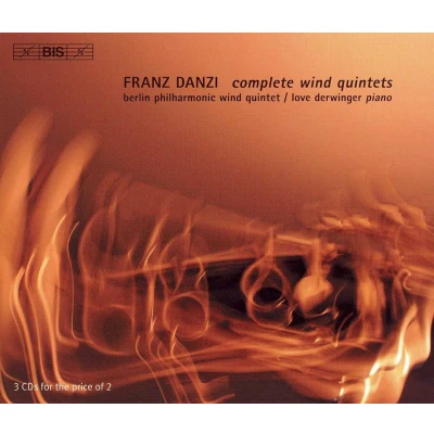 Afbeelding van Love Derwinger, Berlin Philharmonic Wind Quintet Danzi: Complete Quintets (3 CD)