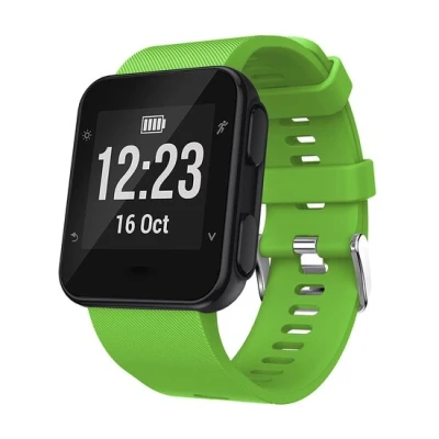 Afbeelding van Siliconen bandje Groen Garmin Forerunner 35 / 30