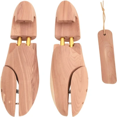 Afbeelding van vidaXL Schoenspanner EU 36 37 Massief Cederhout
