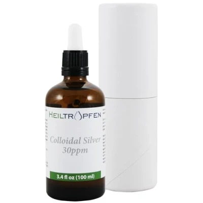 Afbeelding van Colloïdaal zilver 30 ppm 3,4 Fl Oz 100 ml Heiltropfen®