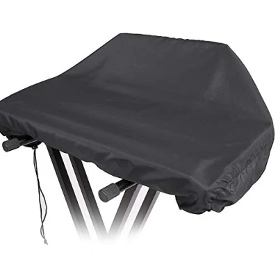 Afbeelding van Piano Keyboard Cover, Digital Dust Cover (61 toetsen / 88 optioneel), Waterdichte stofdichte hoes Zachte interne stof voor Musical Keyboard(zwarte 61 toetsen)