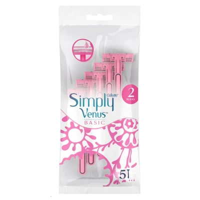 Afbeelding van Gillette Simply Venus Basic Wegwerpscheermes 5 Stuks