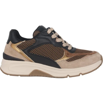 Afbeelding van Gabor rollingsoft sensitive 56.893.43 dames rollende wandelsneaker multikleur maat 35 (EU) 2.5 (UK)