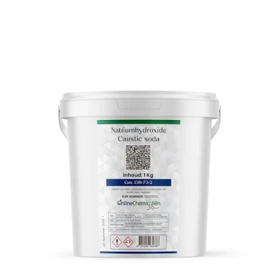 Afbeelding van Online chemicaliën Natriumhydroxide 1 Kilogram Caustic soda voor ontstoppen Ontstopper gootsteen Ontstoppers multifunctioneel kopen zeep maken