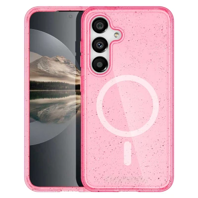 Afbeelding van Samsung Galaxy S25 Plus MagSafe Hoesje Kunststof imoshion Hardcase/Backcover Roze Telefoonhoesje