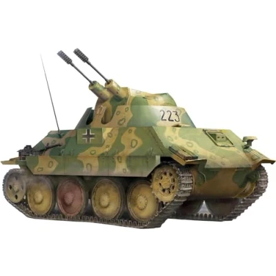 Afbeelding van 1:35 Takom 2179 Jagdpanzer Flakpanzer 38(t) Kugelblitz Plastic Modelbouwpakket