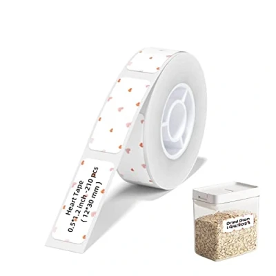 Afbeelding van Label Maker Tape NIIMBOT D11 0,55 &quot;1,97&quot; Aangepast Print Papier Standaard Gelamineerde Kantoor Etikettering Vervanging voor Handheld Machine Waterdicht Scheurbestendig 1 Rol 130