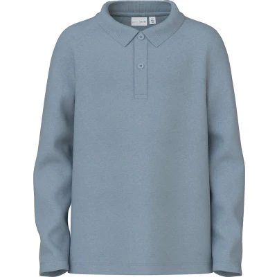 Afbeelding van Name it Nkmvavolo Poloshirt voor kinderen, Maat: 158/164, Dusty blue