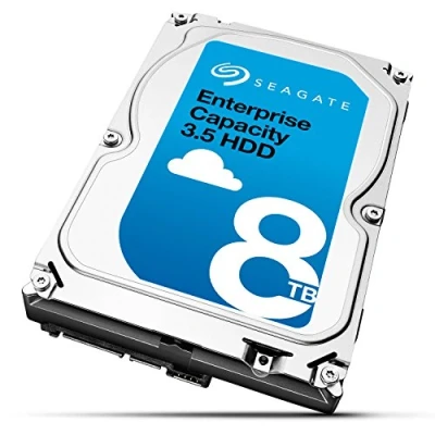 Afbeelding van Seagate Exos 7E8, 8 TB, Interne Harde Schijf, SATA, 3,5&quot;, voor Bedrijven en Datacenters (ST8000NM0055)