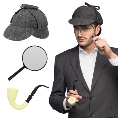 Afbeelding van Boland Set Detective Volwassenen Unisex Agent Inspecteur
