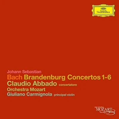 Afbeelding van Orchestra Mozart, Claudio Abbado, Giuliano Carmignola J.S. Bach: Brandenburg Concertos (2 CD)