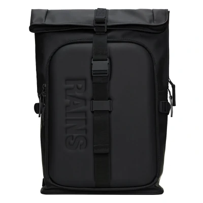 Afbeelding van Rains Texel Moulded Backpack Unisex Rugzak, Maat: One Size, Black