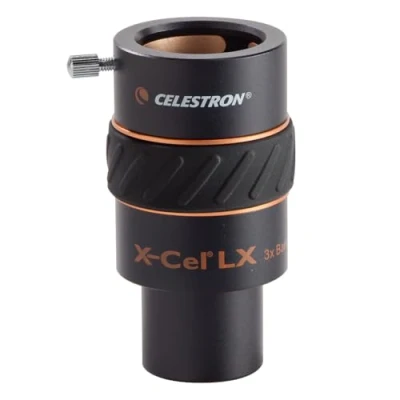 Afbeelding van Celestron 93428 1.25 Inch X Cel LX 3x Barlow Lens, Zwart