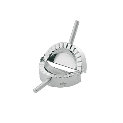 Afbeelding van Küchenprofi Ravioli Former Pastacasa Midi, roestvrij staal, 12 cm diameter, vaatwasmachinebestendig, dumplingmaker, deegvorm ravioli, steekvorm
