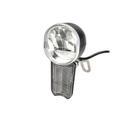 Afbeelding van windmeile Voorlicht, LED Koplamp, Stvzo Goedgekeurd, E Bike, Elektrische Fiets, 24V/36V/48V, SM 2A Stekker