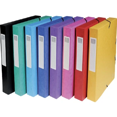 Afbeelding van Elastobox Exacompta A4 40mm 600gr assorti