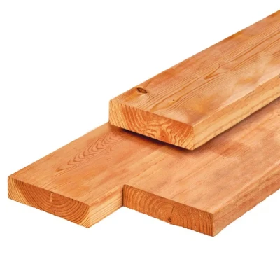 Afbeelding van Red Class Wood ligger 4.5x12.0x330cm in Lariks Douglas kleur Geschaafd