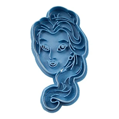 Afbeelding van cuticuter Bestie uitsteekvorm, motief Animation Bella, blauw, 8 x 7 1,5 cm