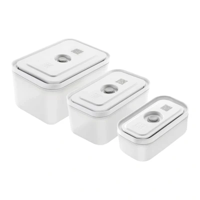 Afbeelding van Zwilling Fresh &amp; Save Vacuüm vershouddoos set van 3 Transparant