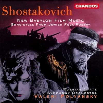 Afbeelding van Russian State Symphony Orchestra, Valeri Kuzmich Polyansky Shostakovich: New Babylon/Jewish Folk Poetry (CD)