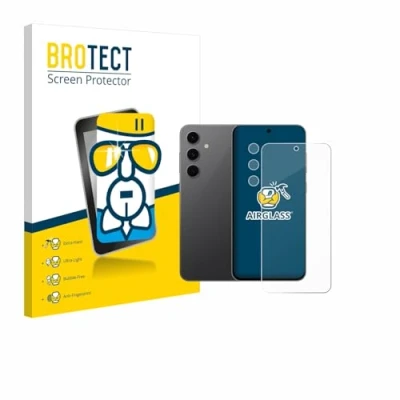 Afbeelding van BROTECT Screenprotector voor Samsung Galaxy S24 FE (Voor+Camera) Folie Beschermfolie Beschermglas transparant