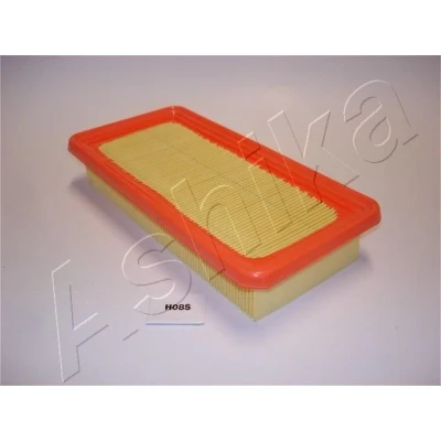 Afbeelding van ASHIKA 20 H0 008 Luchtfilter 46,2mm 127mm 254,5mm Filter insert HYUNDAI: Getz (TB) 1.4 i, 1.6, 1.3 1.1, 2002 2010