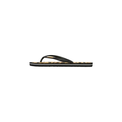 Afbeelding van Superdry Vrouwen Vegan Vintage Teenslippers Zwart Grootte: 3 4
