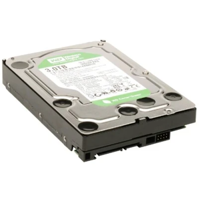 Afbeelding van WD Caviar 3TB SATA 6 GB/s 64MB Cache 3.5&quot; OEM Interne Harde Schijf Groen