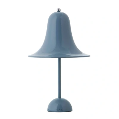 Afbeelding van VERPAN Pantop tafellamp stofblauw