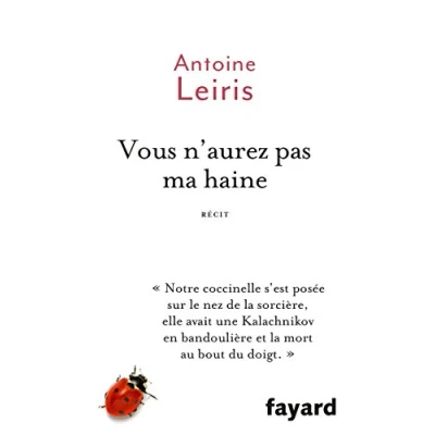Afbeelding van Vous n&#039;aurez pas ma haine