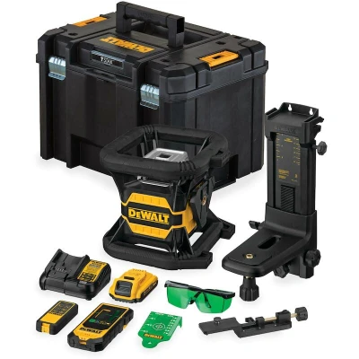 Afbeelding van DeWalt DCE080D1GS Roterende laser Groen 18 V 2.0 Ah Li ion met Bluetooth QW