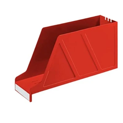 Afbeelding van Leitz Staande verzamelaar, landschapsformaat, A4, rood, 24270025