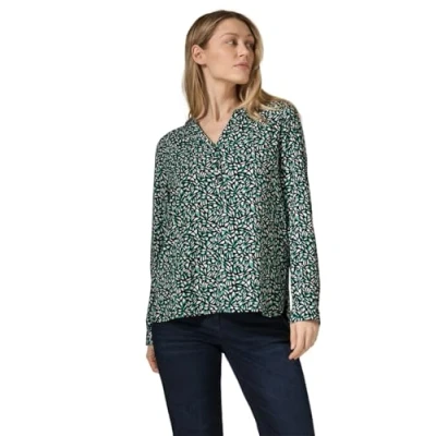 Afbeelding van Cecil MIT Minimal Blouse, Dames, Maat: Large, Schwarz