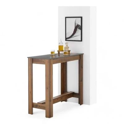 Afbeelding van Stolkom Bartafel Modesto keukentafel, bistrotafel, statafel keuken, BxHxD 115x103x50 cm