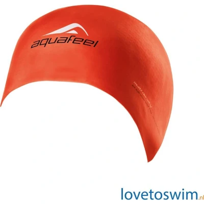 Afbeelding van Aquafeel Pro Siliconen Zwemcap Rood