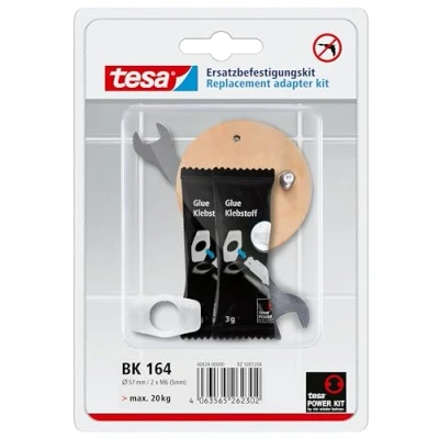 Afbeelding van tesa Power.Kit adapter BK164, zelfklevende reservekit, diameter 57 mm