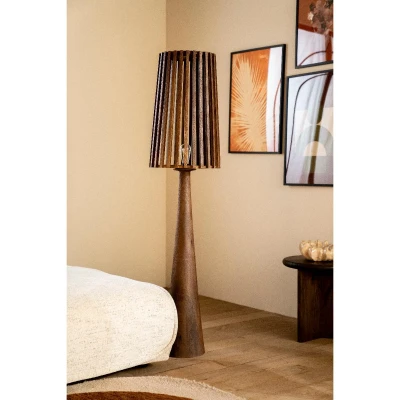 Afbeelding van By Boo Vloerlamp Guard Bruin